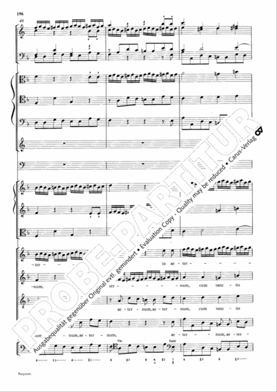 Requiem Requiem 4-Part scores gallery preview page 203