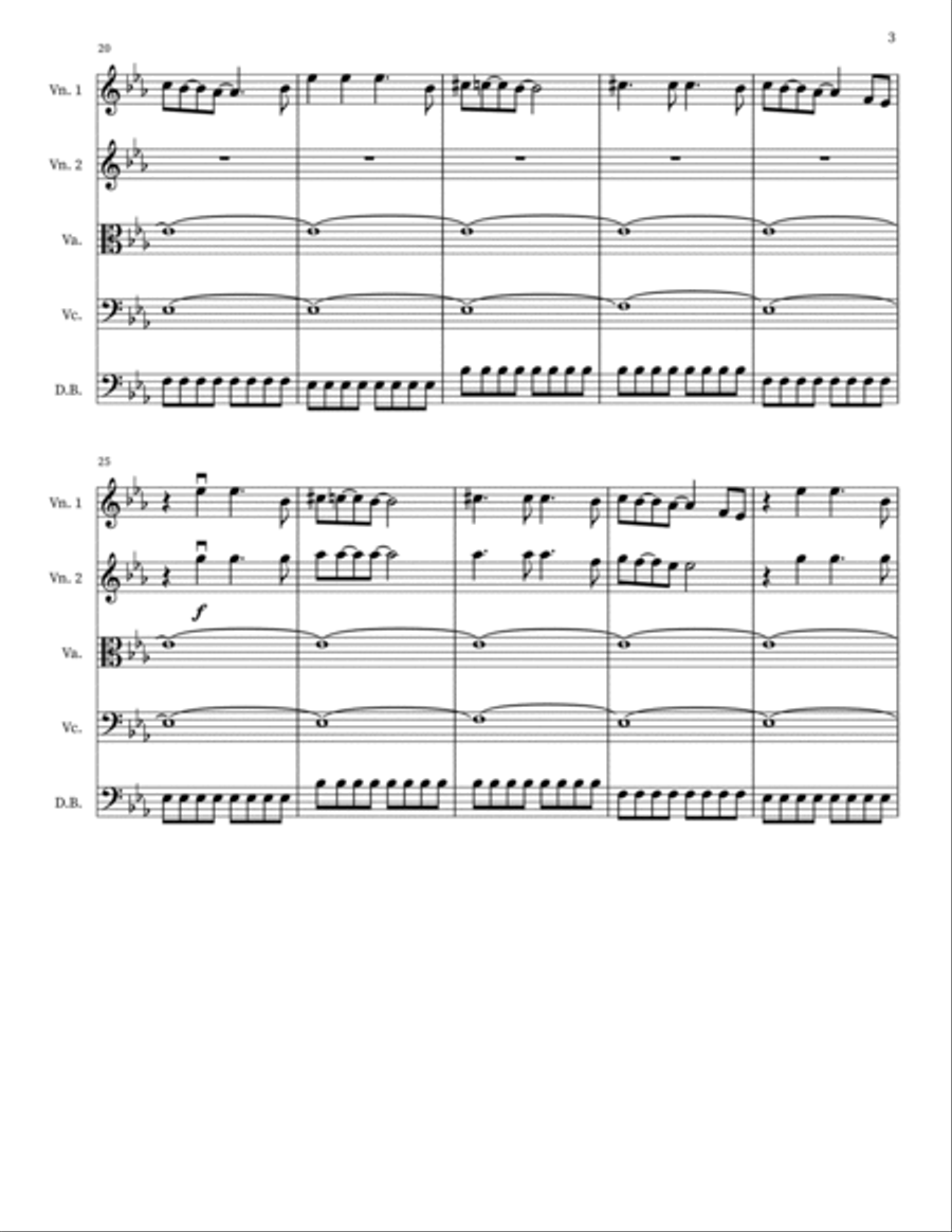 Clocks Small Ensemble scores gallery preview page 3