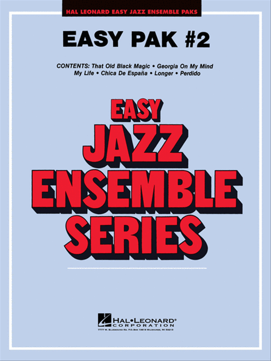 Easy Jazz Ensemble Pak 2 Jazz Ensemble scores gallery preview page 1
