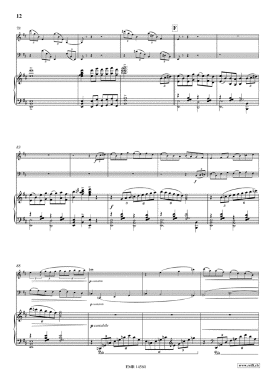 Irish Concertino Piano Trio scores gallery preview page 12