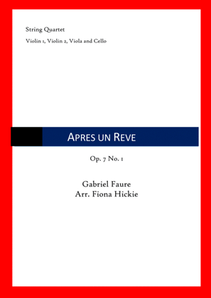 Book cover for Après un Rêve