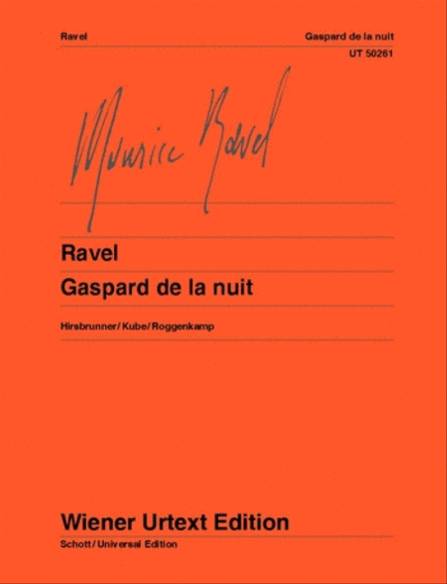 Gaspard De La Nuit Chamber Music scores gallery preview page 1