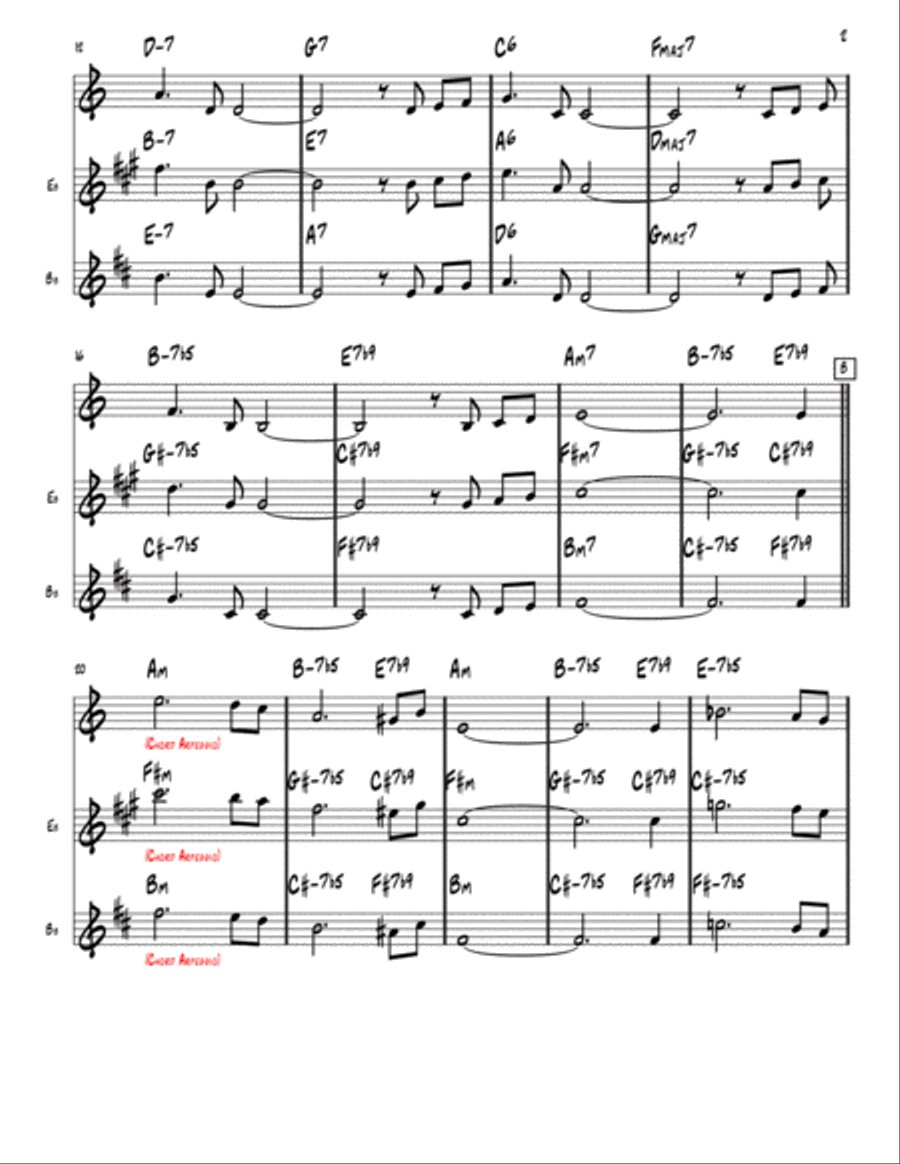 Black Orpheus Small Ensemble scores gallery preview page 2