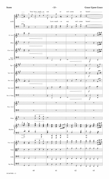 Grace Upon Grace - Orchestral Score and Parts