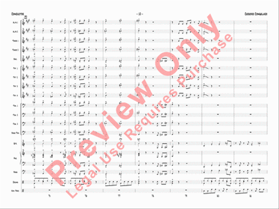 Cerebro Congelado Jazz Ensemble scores gallery preview page 13