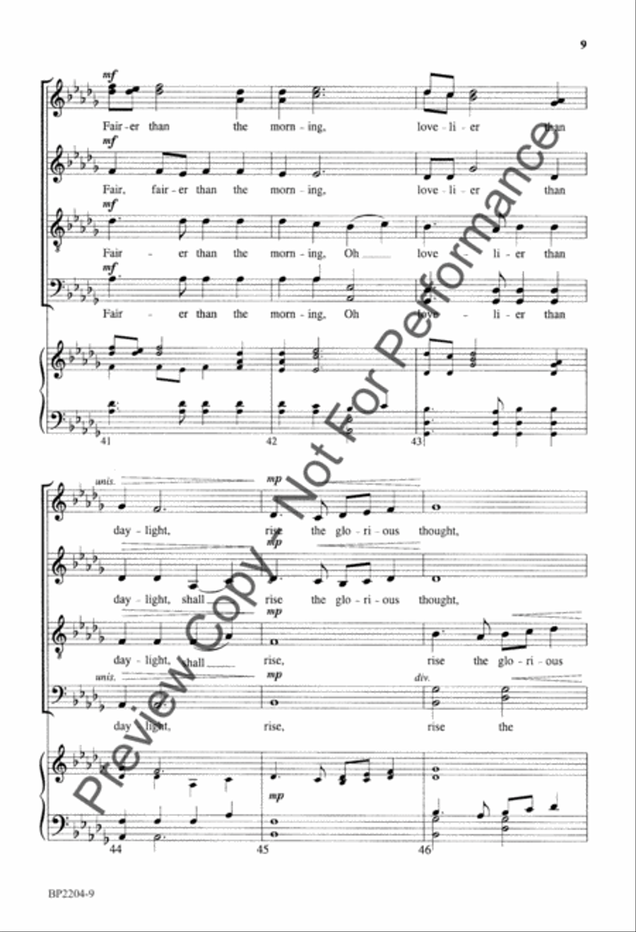Still With Thee 4-Part scores gallery preview page 10