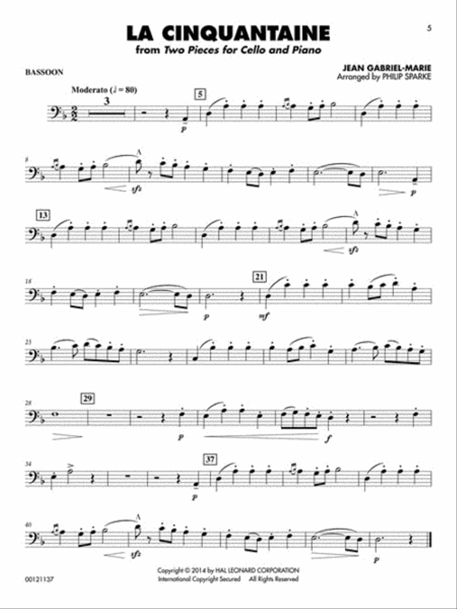Classical Solos for Bassoon, Vol. 2 Bassoon Solo scores gallery preview page 3