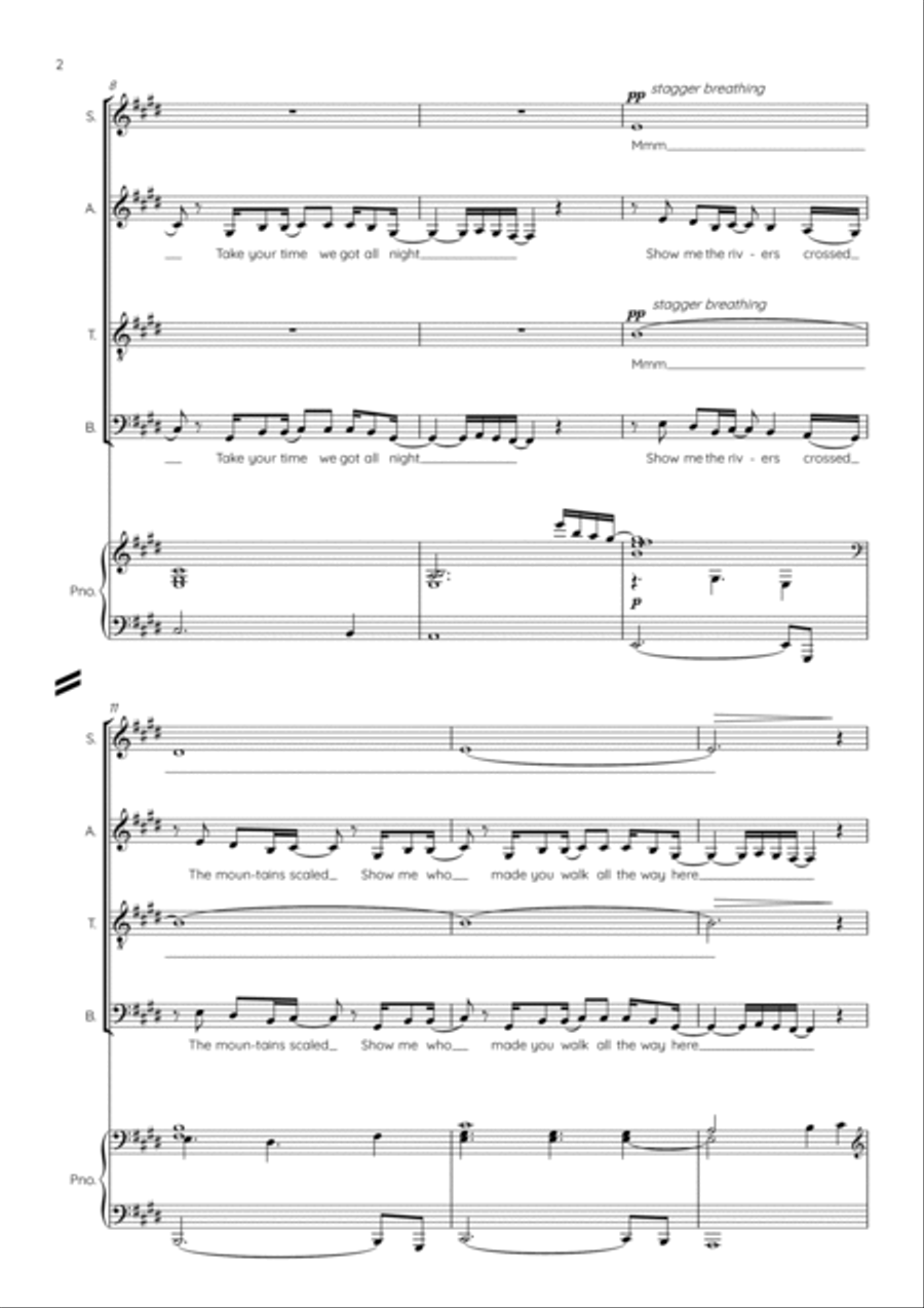 Chosen Family Chosen Family Choir scores gallery preview page 2