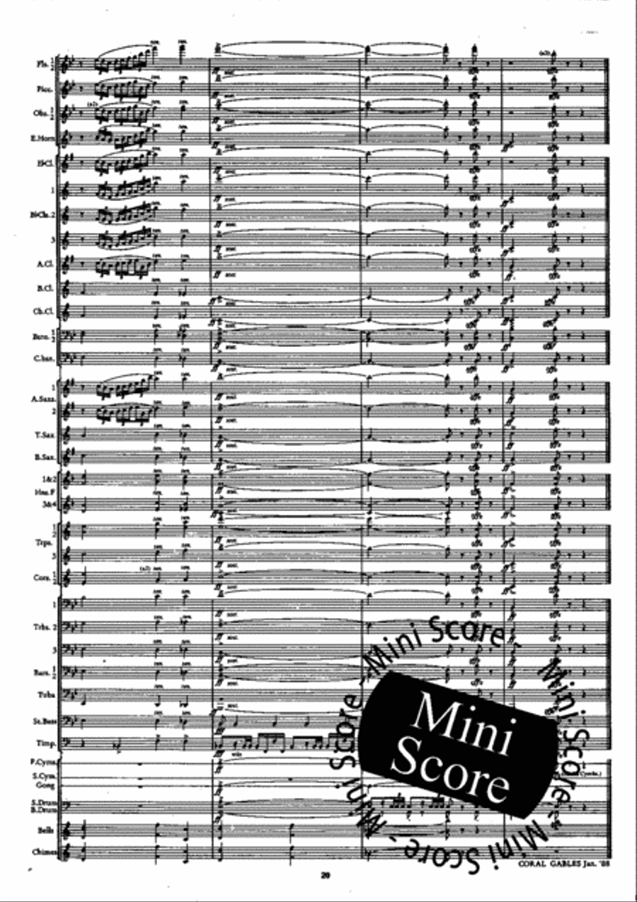 Salutations! Salutations! Concert Band scores gallery preview page 26