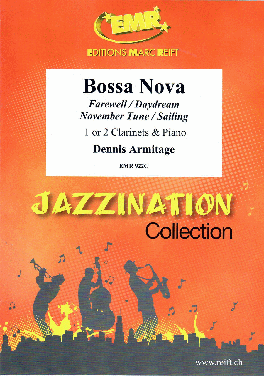 Bossa Nova Clarinet Duet scores gallery preview page 1