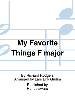 My Favorite Things F major
