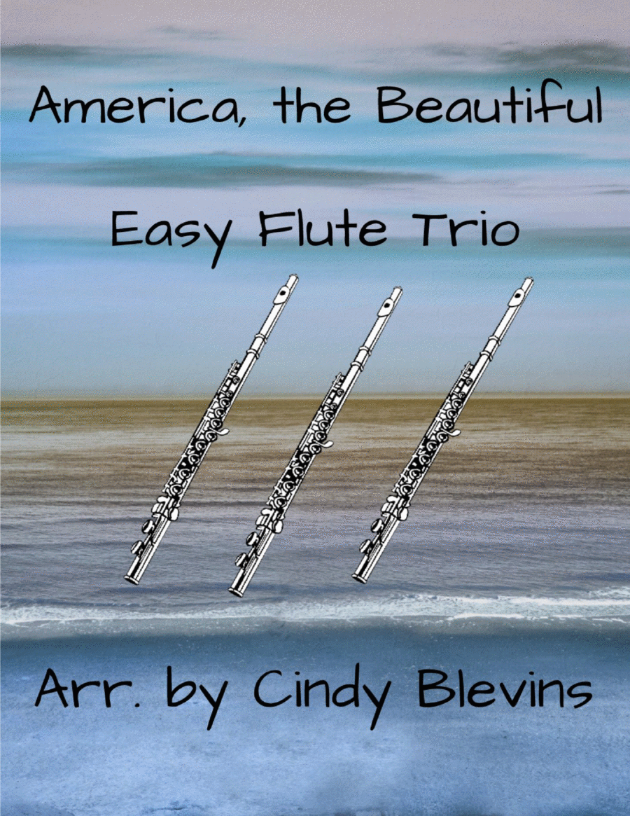 America, the Beautiful, Easy Flute Trio image number null