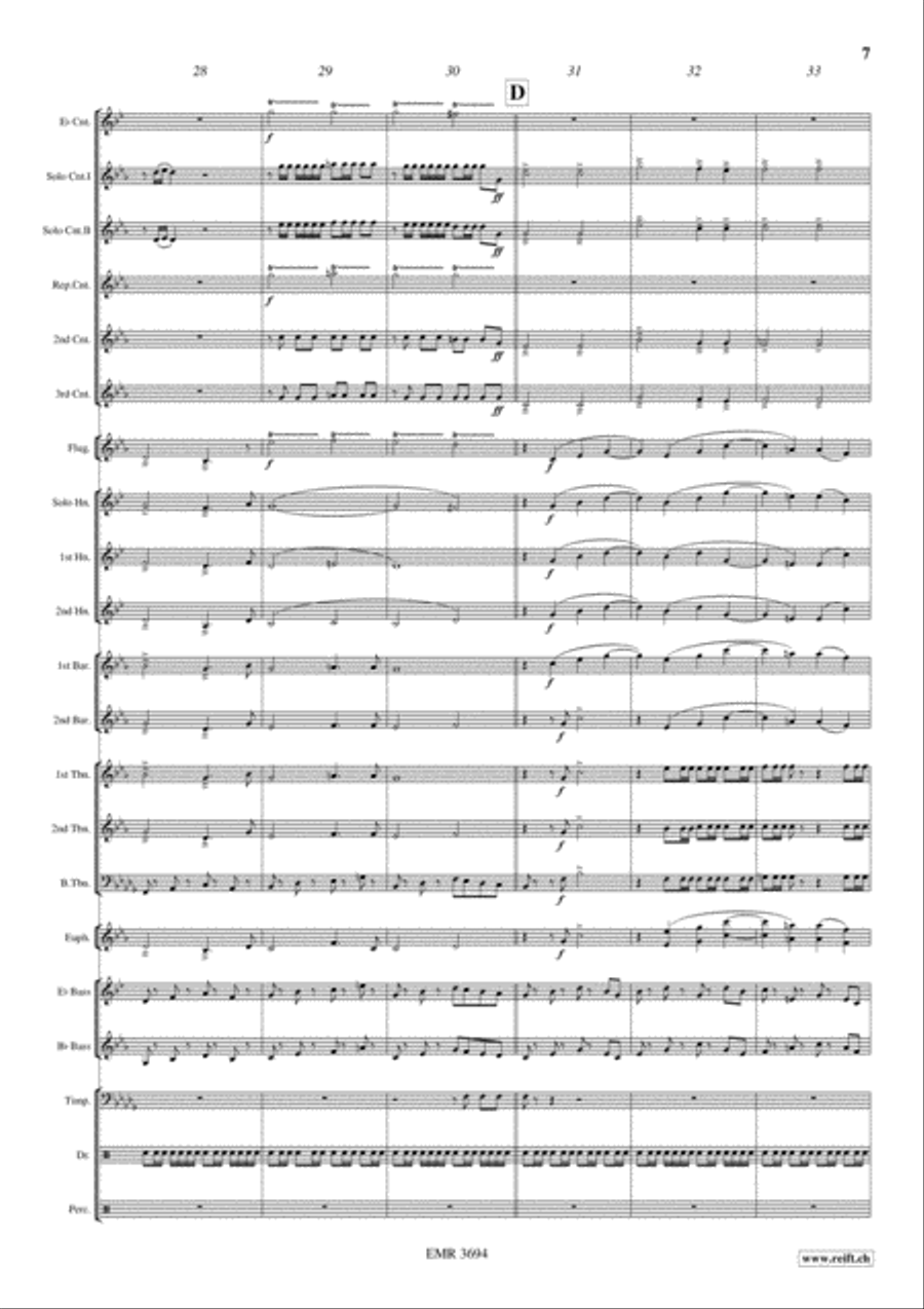 Thierry La Fronde Brass Band scores gallery preview page 8