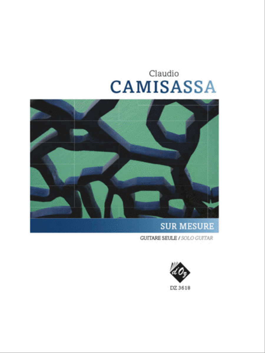 Sur mesure Classical Guitar scores gallery preview page 1
