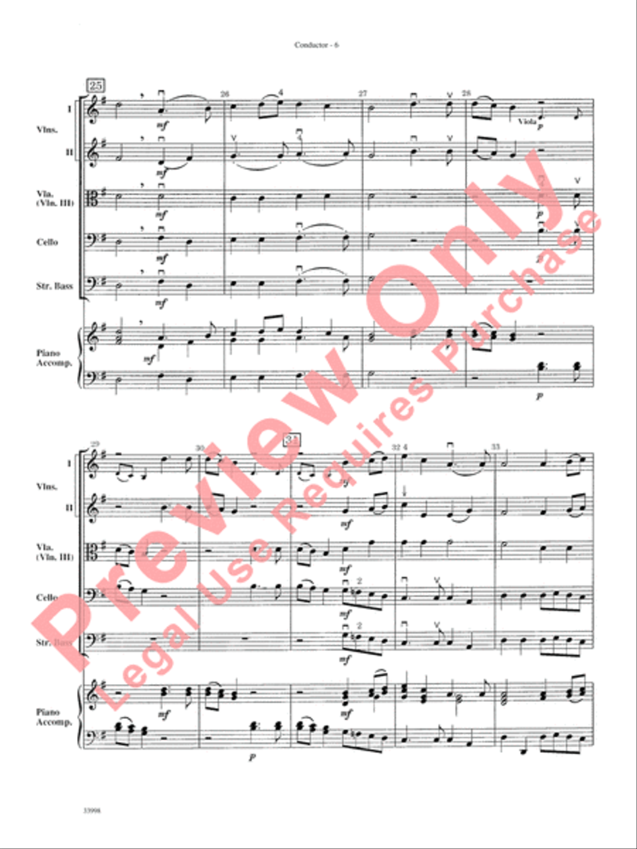 Classics for Contest String Orchestra scores gallery preview page 7