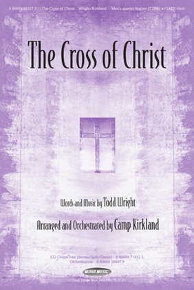 Book cover for The Cross Of Christ - CD ChoralTrax