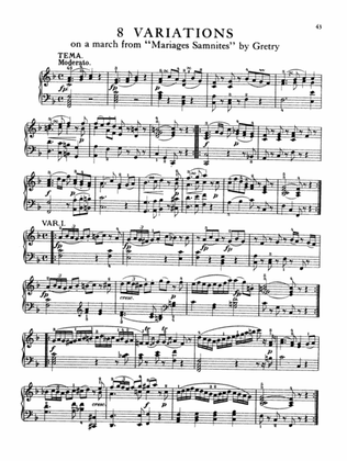 Mozart: Variations, Complete