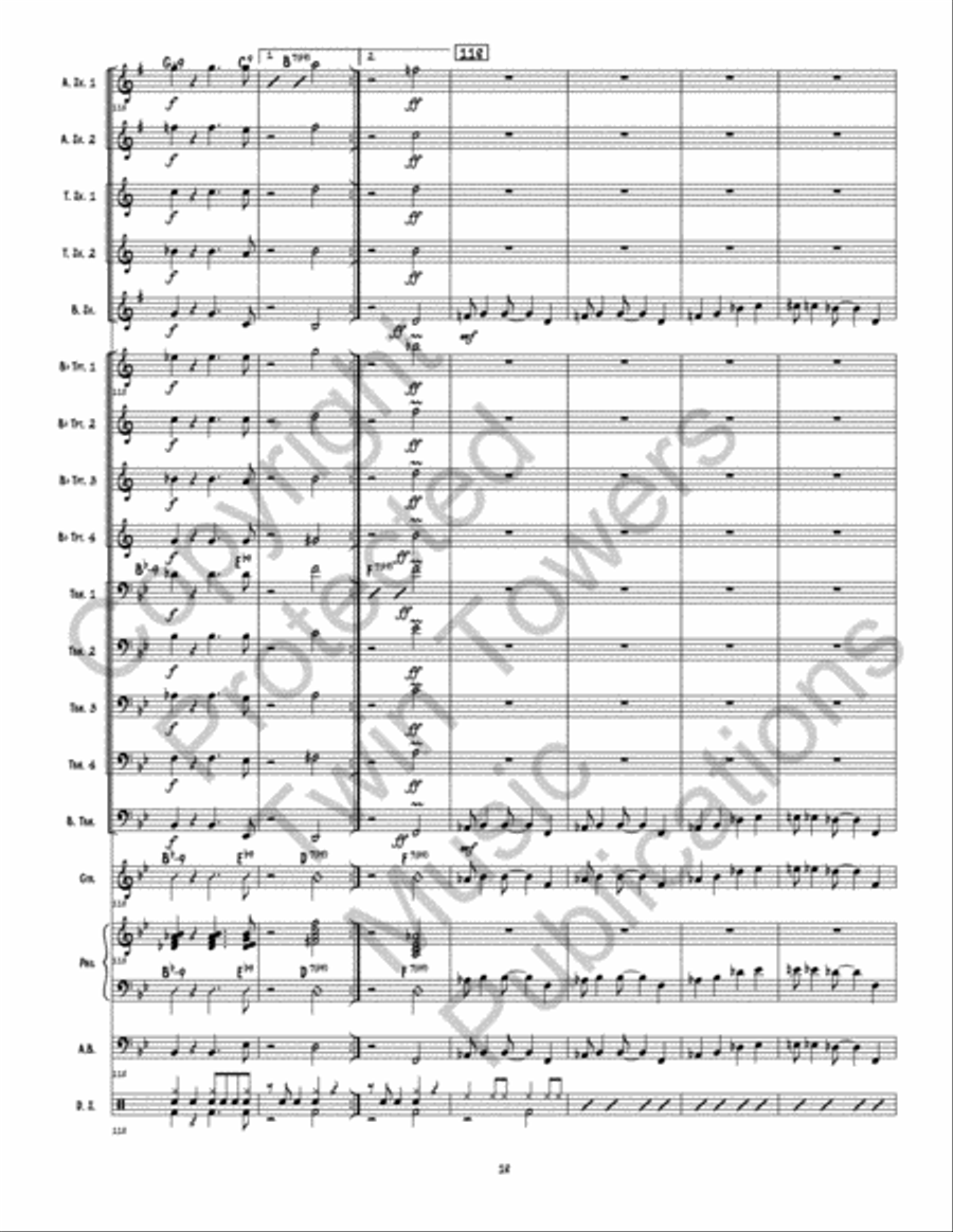 Caramel Macchiato Caramel Macchiato Jazz Ensemble scores gallery preview page 19