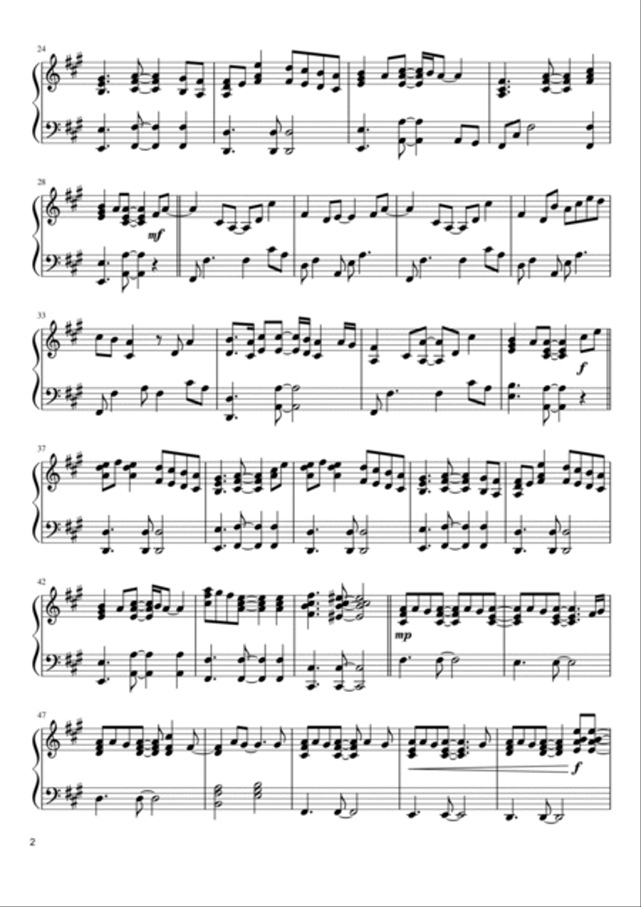 I Want It That Way Piano Solo scores gallery preview page 2