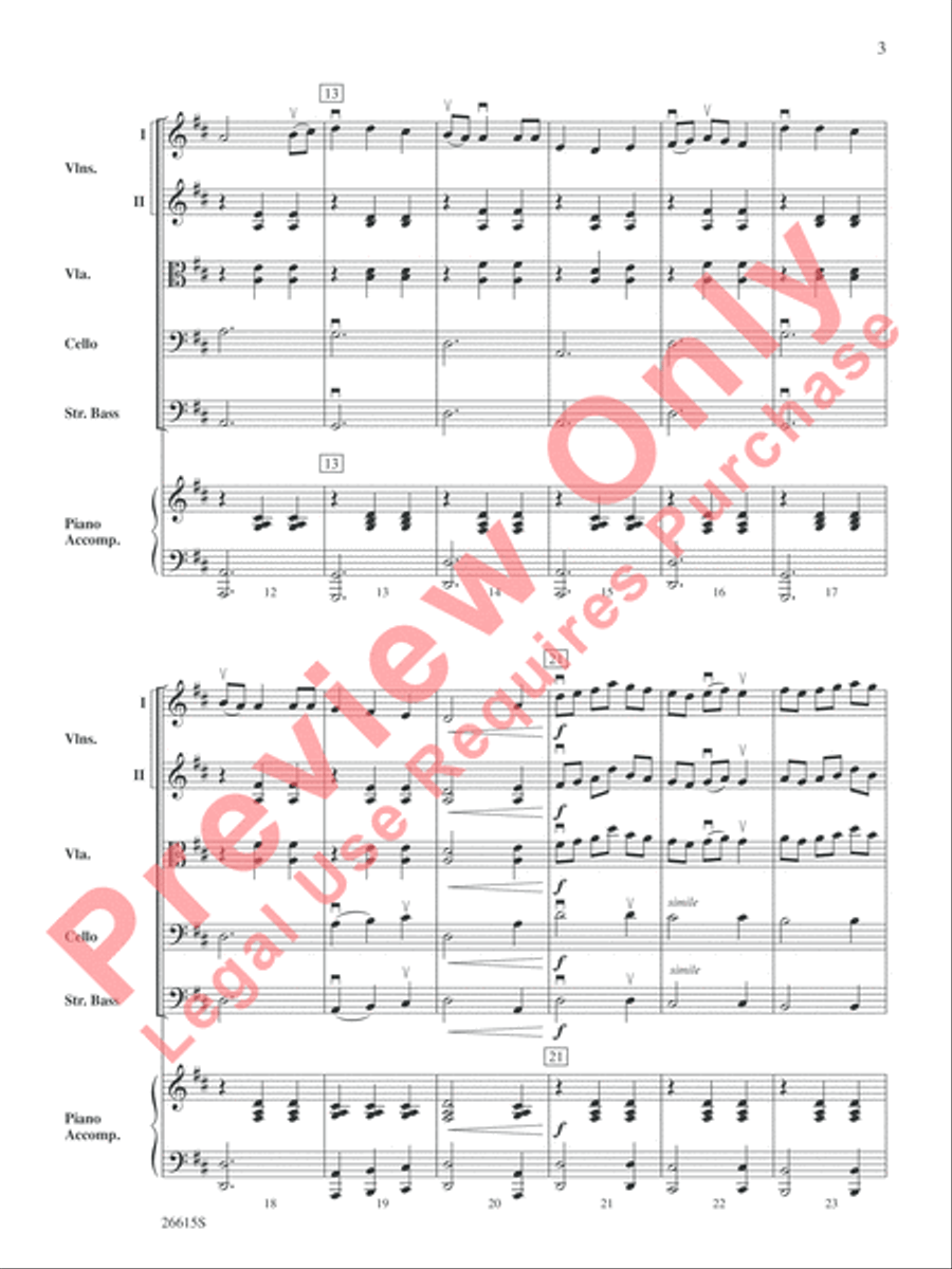 Alison's Waltz Alison's Waltz String Orchestra scores gallery preview page 4