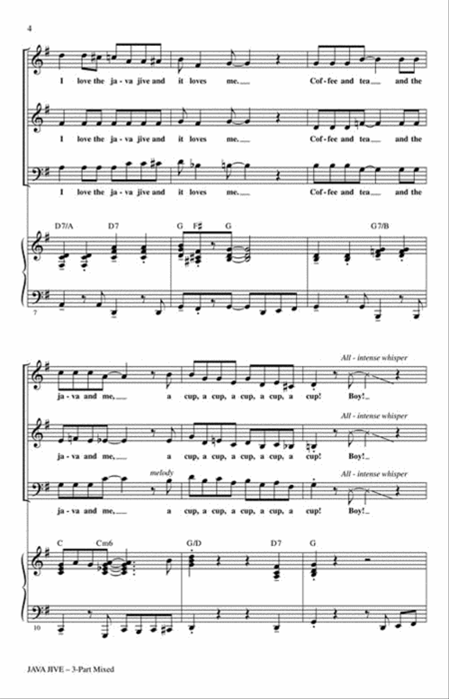Java Jive 3-Part scores gallery preview page 3