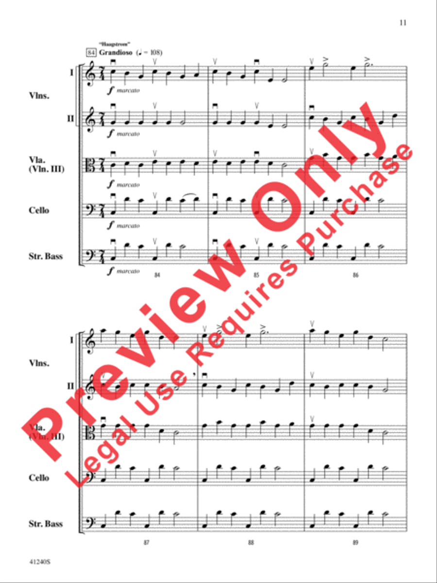 Minecraft Minecraft String Orchestra scores gallery preview page 12