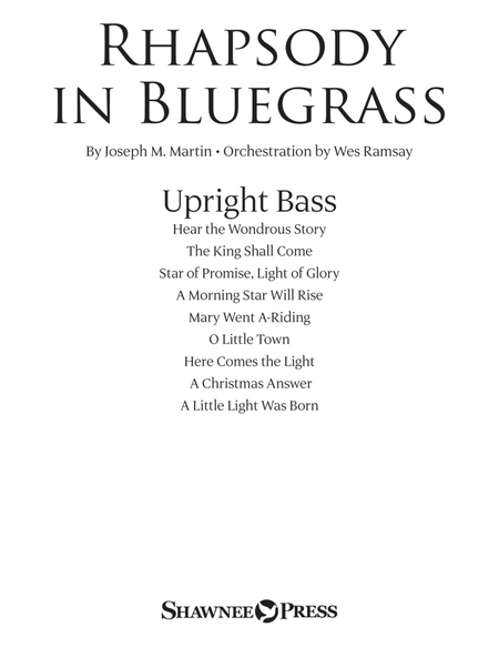 Rhapsody in Bluegrass - Upright Bass
