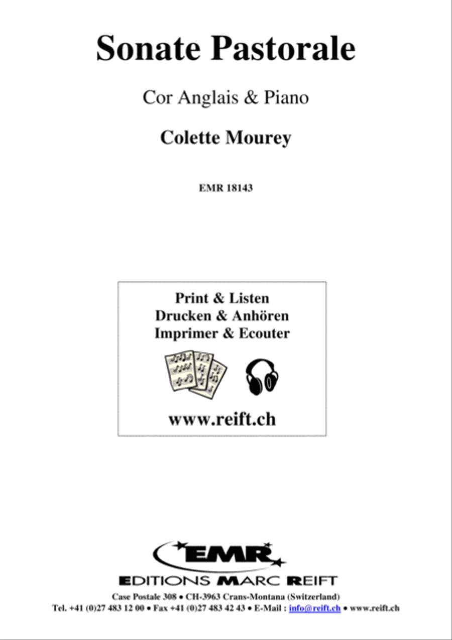 Sonate Pastorale English Horn scores gallery preview page 2