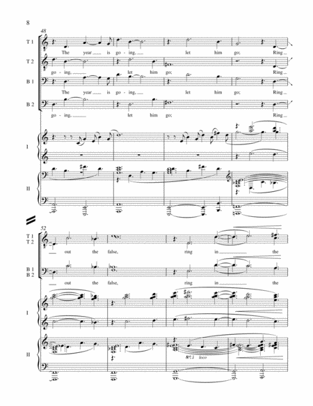 Ring Out, Wild Bells (Piano/Vocal Score)