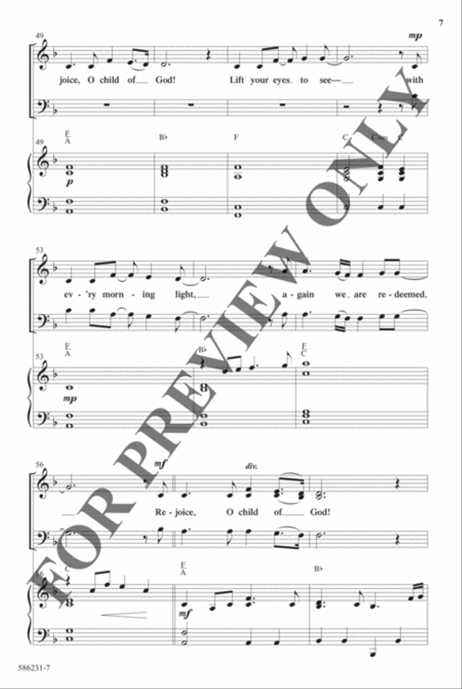 Power to Redeem - Anthem Choir scores gallery preview page 7