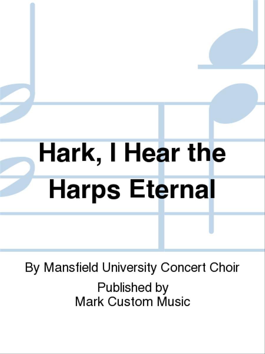 Hark, I Hear the Harps Eternal Harp scores gallery preview page 1