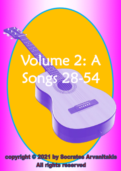 Folk Songs For Classical Guitar – Volume 2 (Songs 28-54) image number null