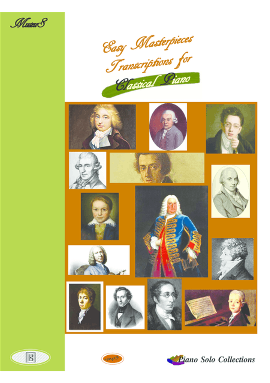 Piano solo pieces of 19th Century II Easy Piano scores gallery preview page 1