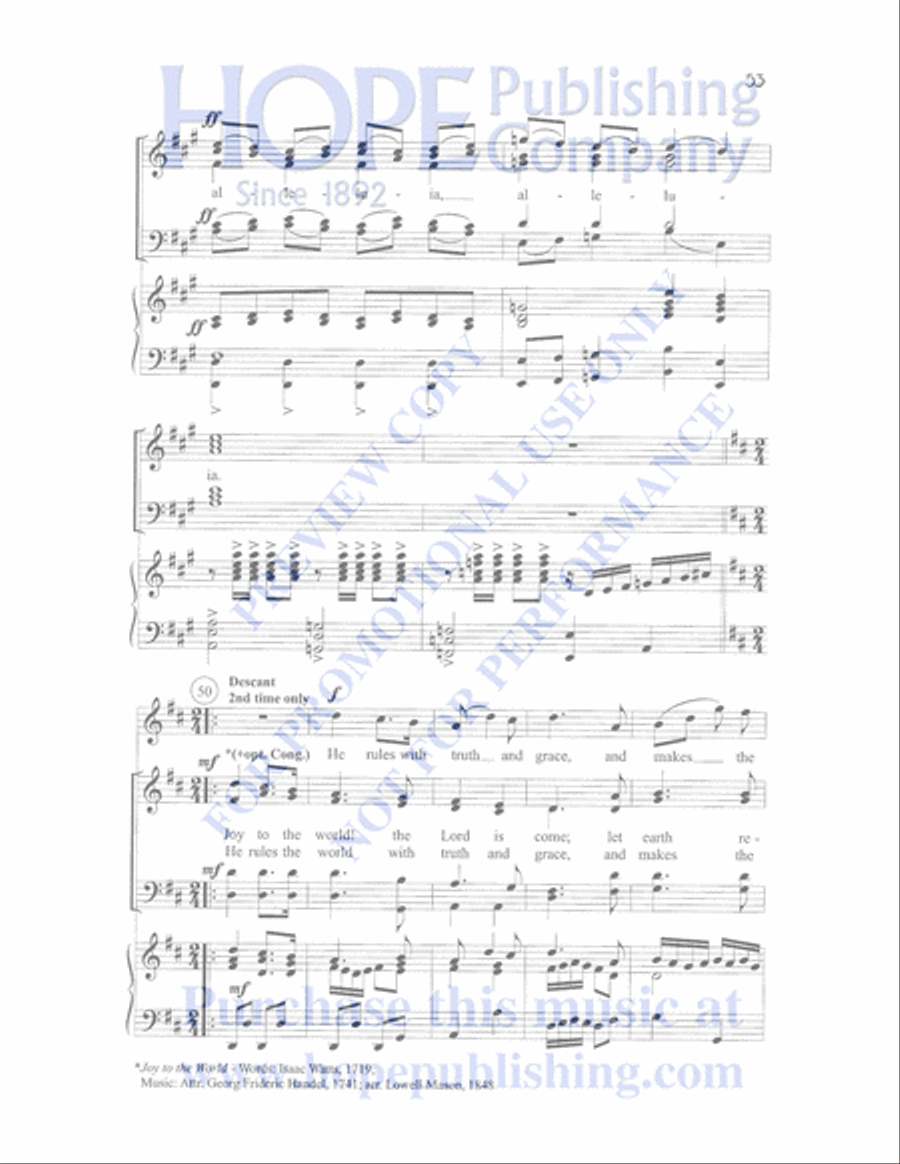 By Heaven's Light Choir scores gallery preview page 54
