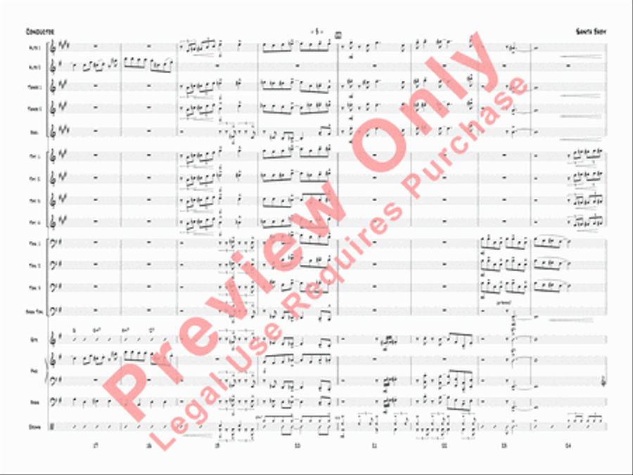 Santa Baby Jazz Ensemble scores gallery preview page 6