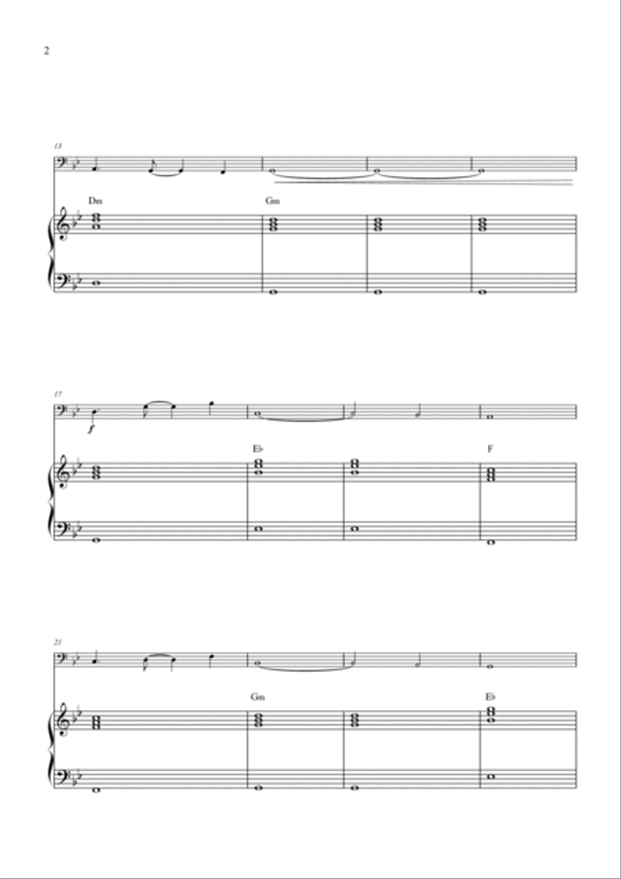 Now We Are Free Piano scores gallery preview page 2