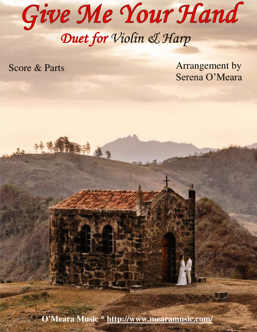 Give Me Your Hand, Duet for Violin & Harp String Duet scores gallery preview page 1