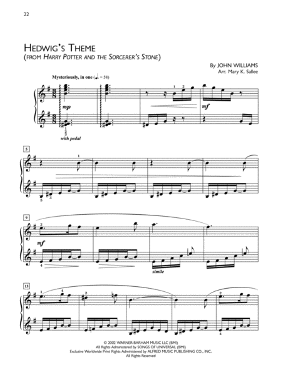 Popular Performer -- 2000s Piano Solo scores gallery preview page 3