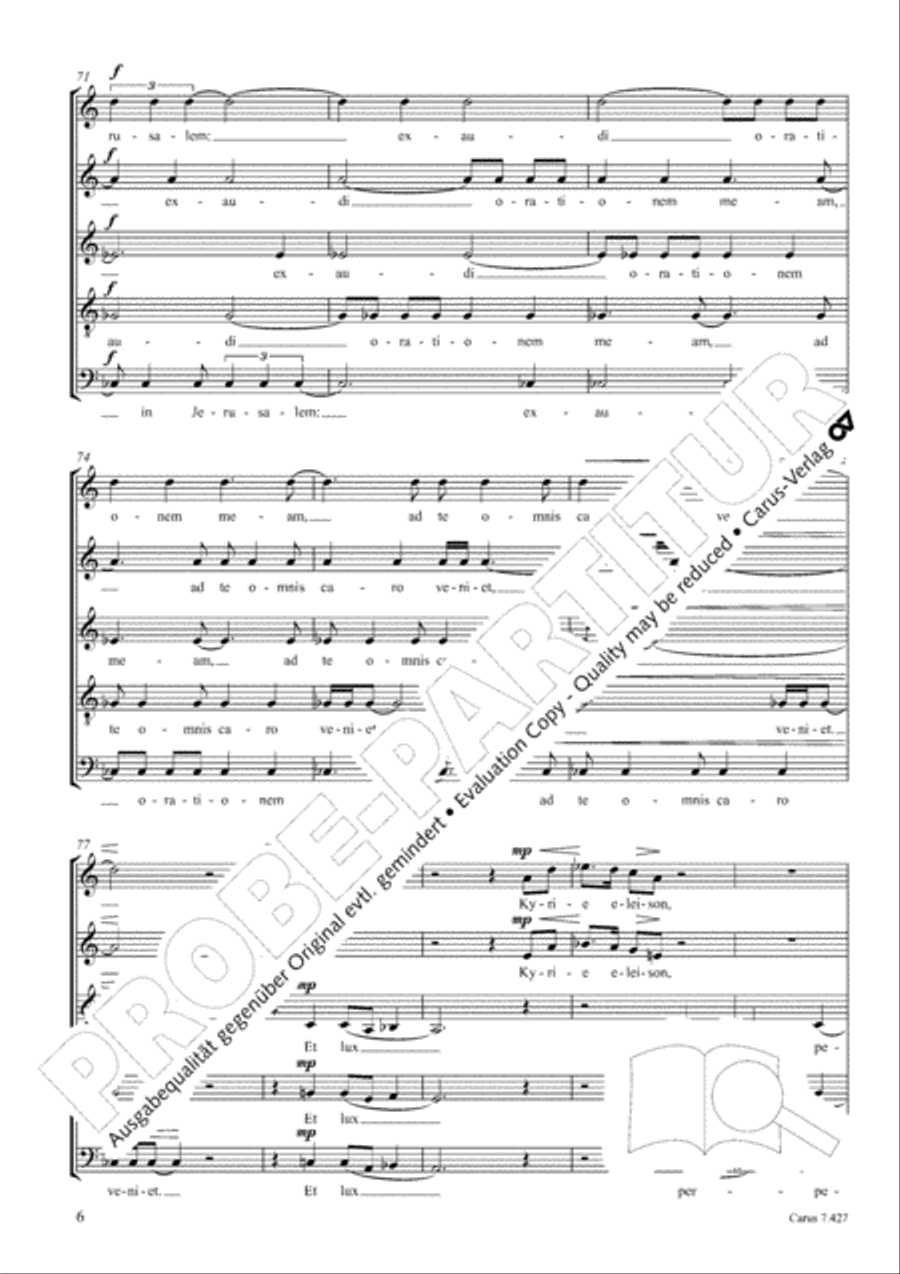 ... et lux perpetua ... et lux perpetua SSA scores gallery preview page 7