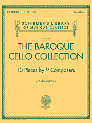 Book cover for The Baroque Cello Collection