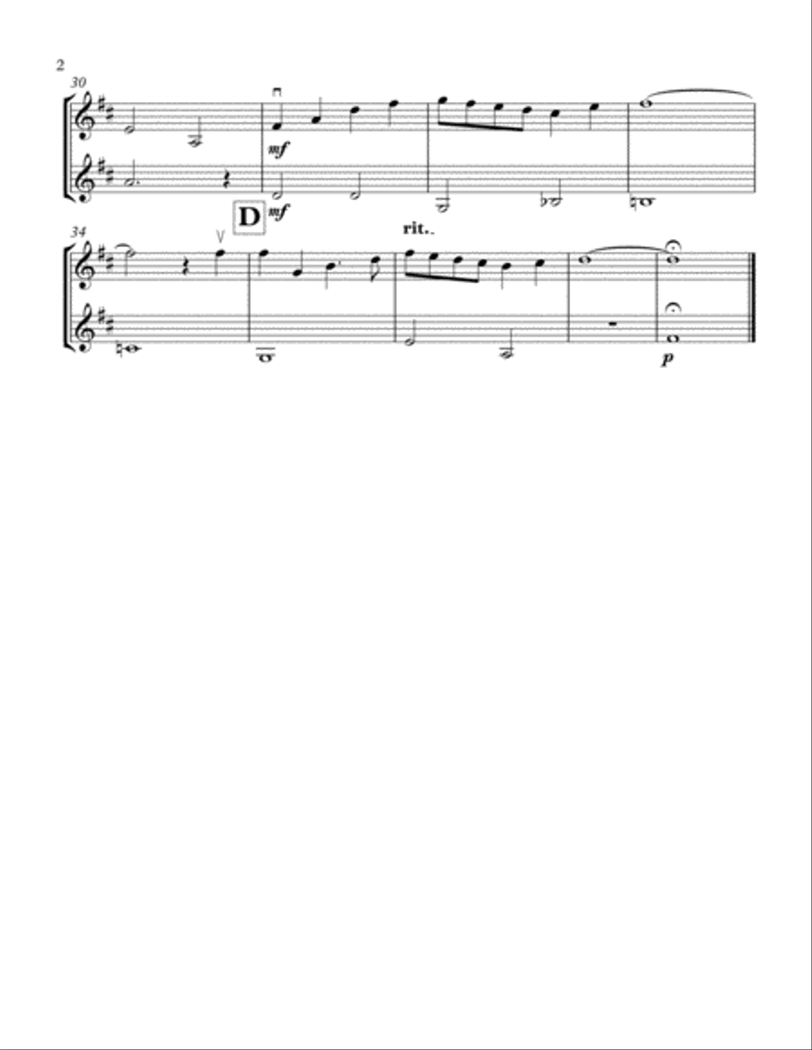 Have Yourself A Merry Little Christmas from MEET ME IN ST. LOUIS Have Yourself A Merry Little Christmas from MEET ME IN ST. LOUIS String Duet scores gallery preview page 3