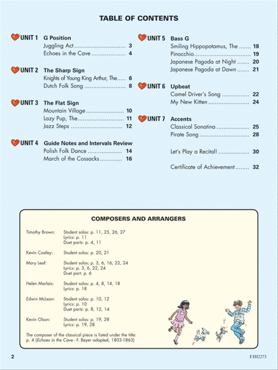 Succeeding at the Piano, Recital Book - Grade 1B (2nd Edition) Piano Method scores gallery preview page 3