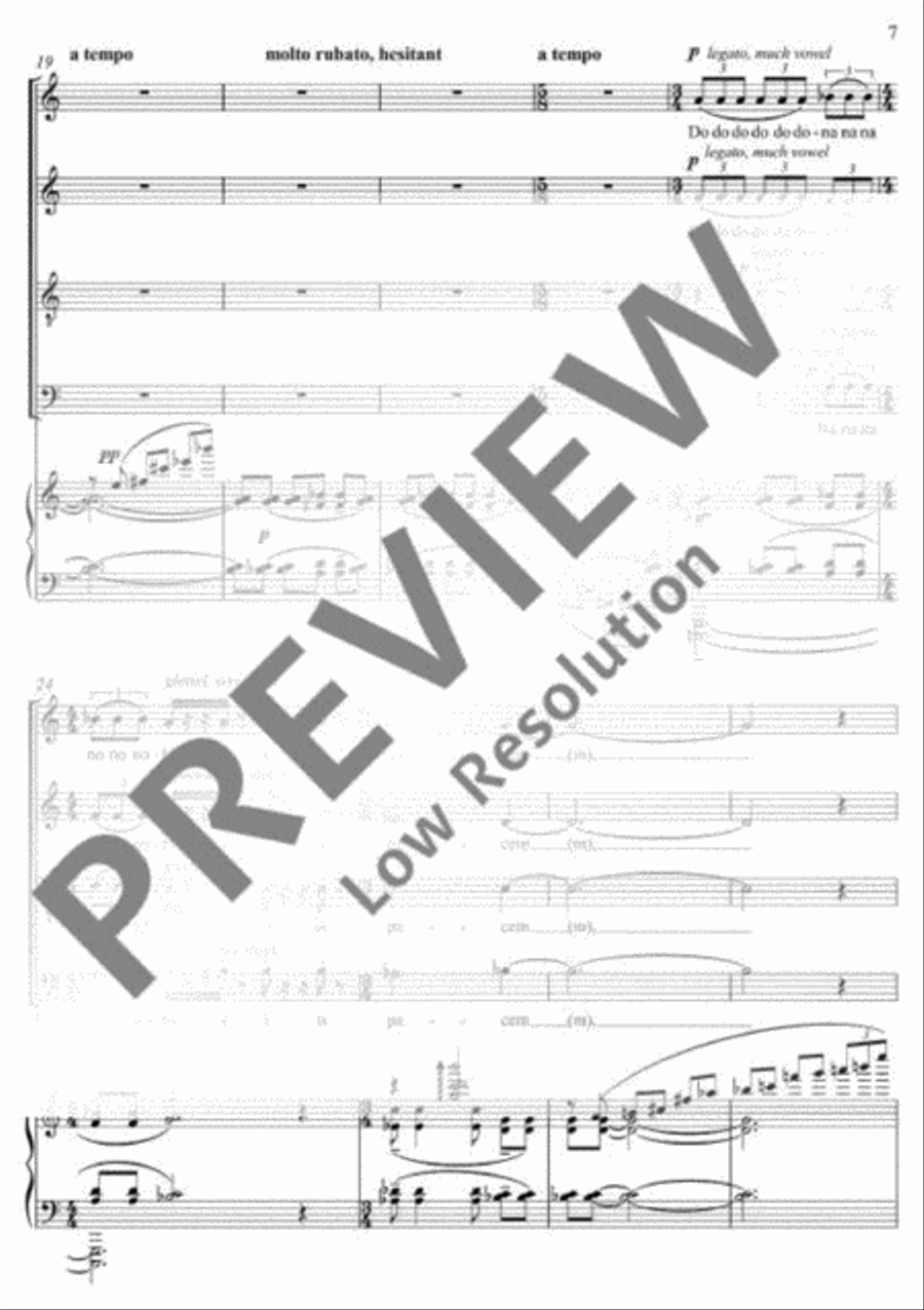 Pacem 4-Part scores gallery preview page 8