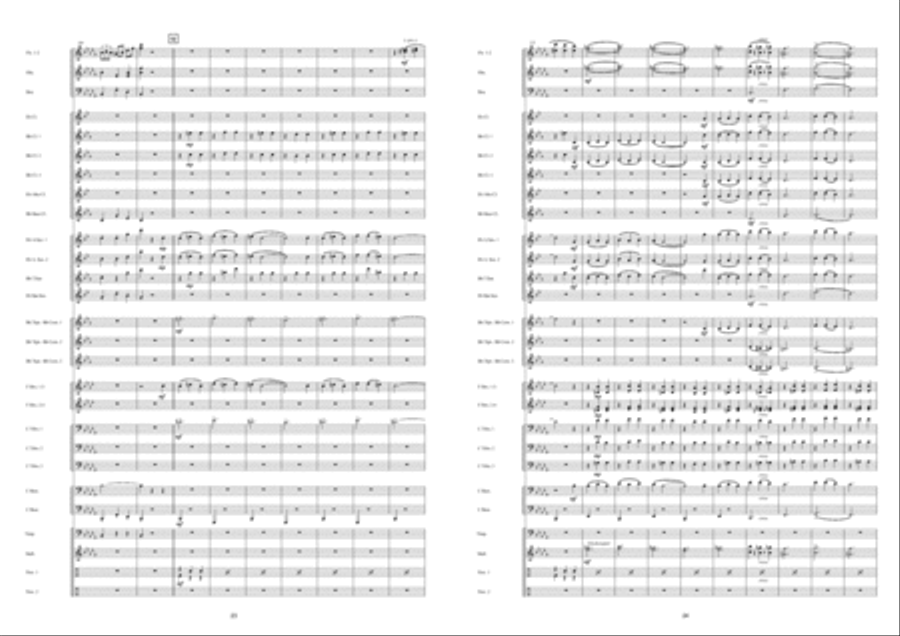 Edith Piaf ! Edith Piaf ! Concert Band scores gallery preview page 13
