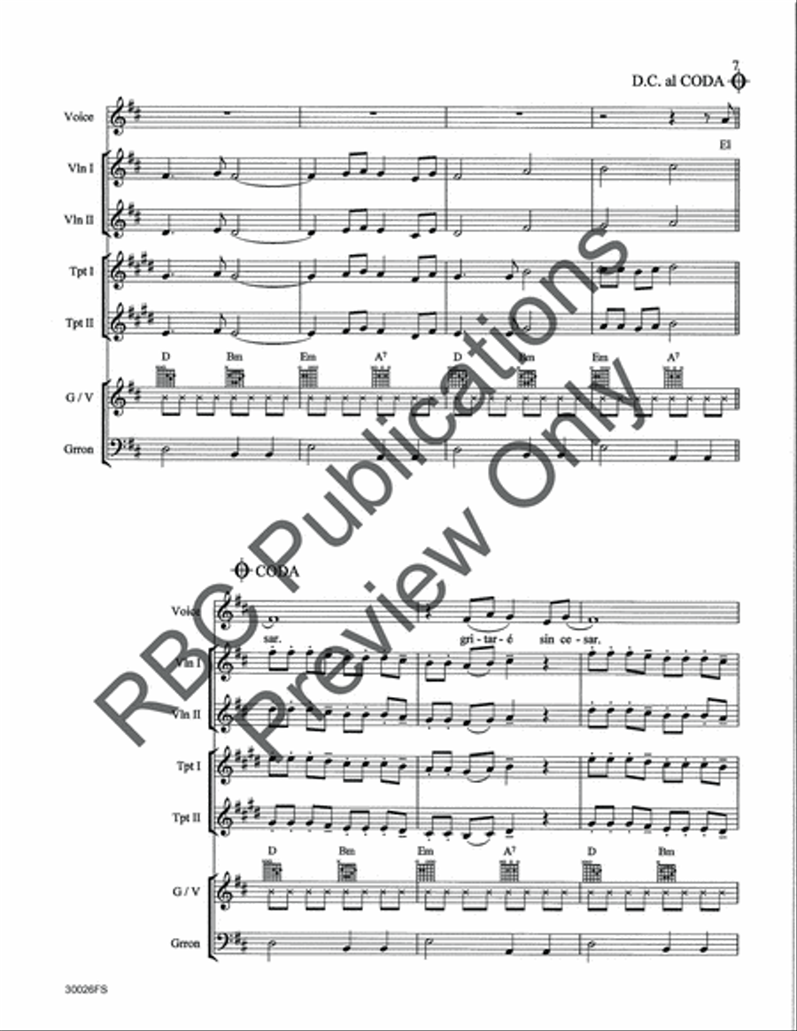 Carino (Score) Voice scores gallery preview page 9