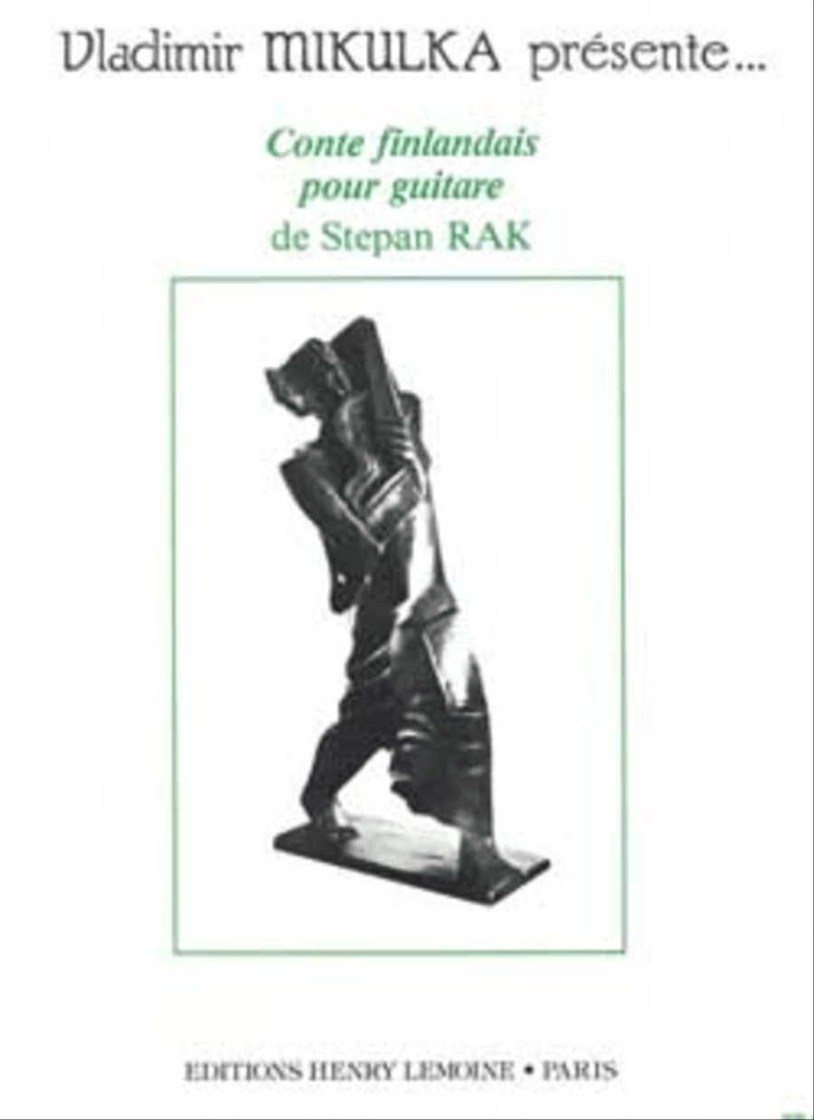 Conte Finlandais Acoustic Guitar scores gallery preview page 1