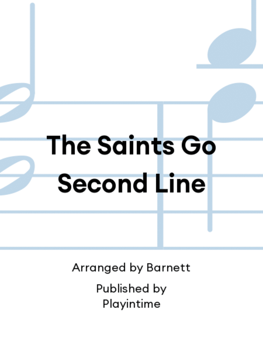 The Saints Go Second Line String Orchestra scores gallery preview page 1