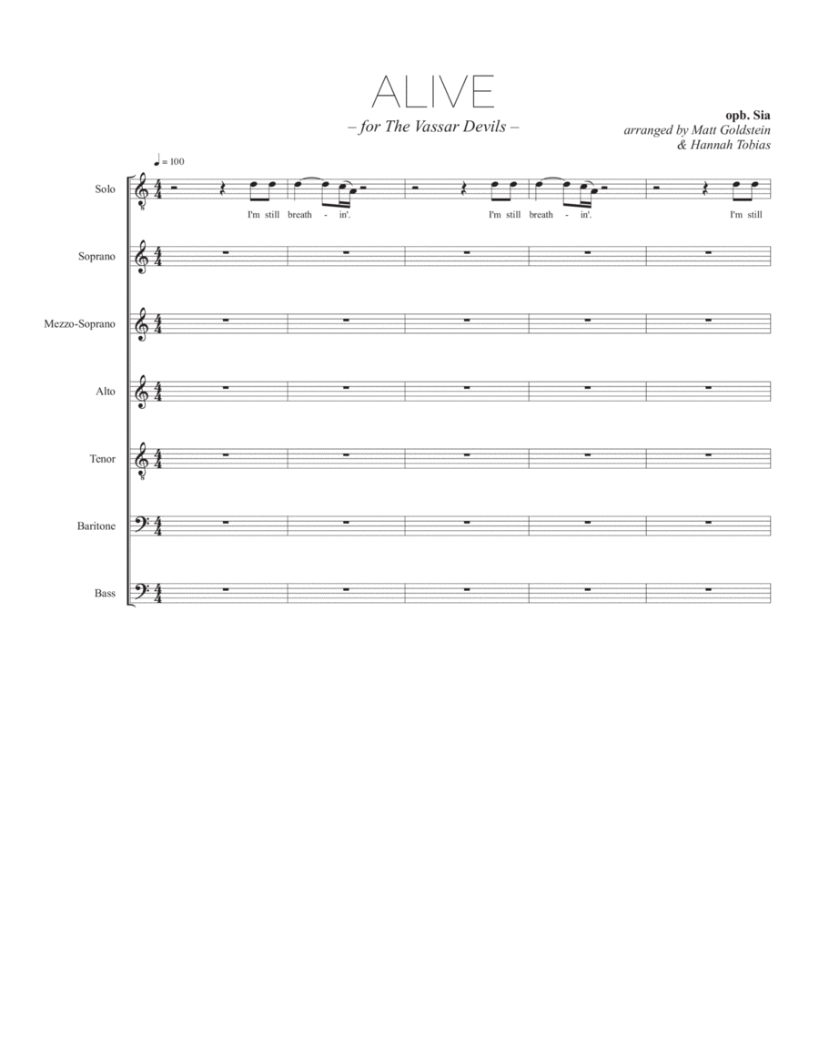 Alive Divisi scores gallery preview page 1
