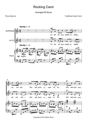Rocking Carol ( Little Jesus Sweetly Sleep ) - Two Part Choir SA - Upper Voices
