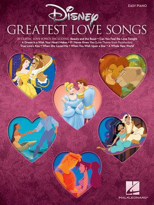 Book cover for Disney Greatest Love Songs